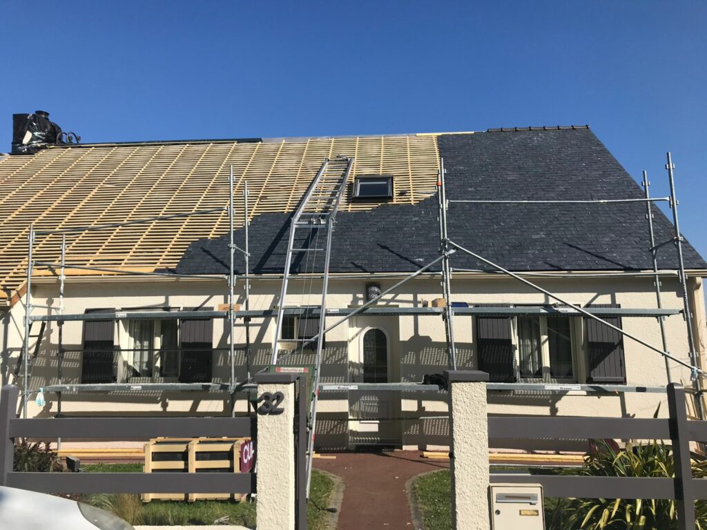 Chantier terminé — toiture rénovée — Technic Couverture France